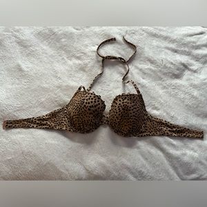 Women’s Cheetah print bimini size 36C